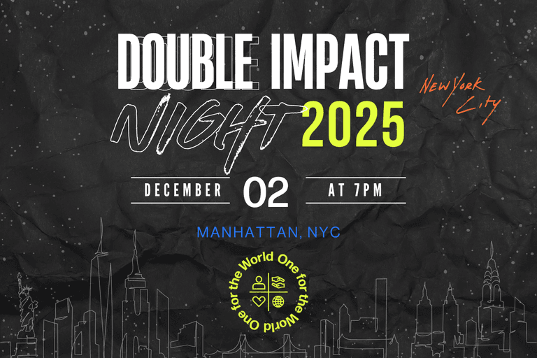 Giving Tuesday Double Impact Night (NYC Hub (by nychub.org)) event promotional image