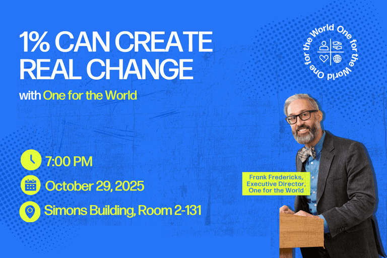 The Power of Effective Giving (Massachusetts Institute of Technology) event promotional image